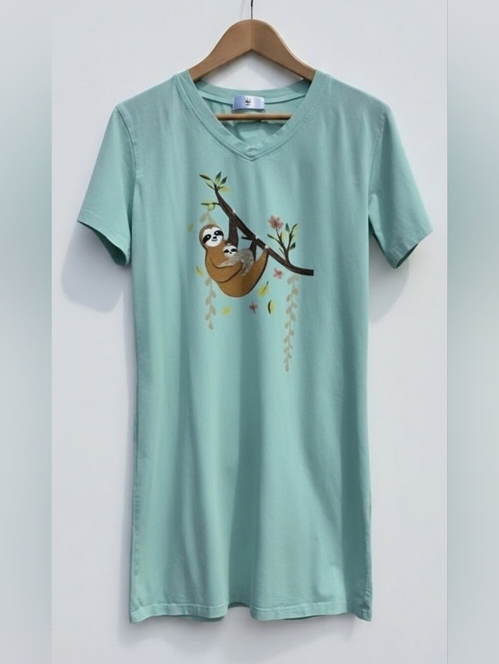 World Wildlife Fund Bamboo Women's Medium Sleepshirt Short-sleeve OS